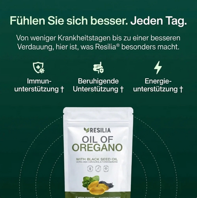 Avenora Resilia Oreganoöl Softgels
