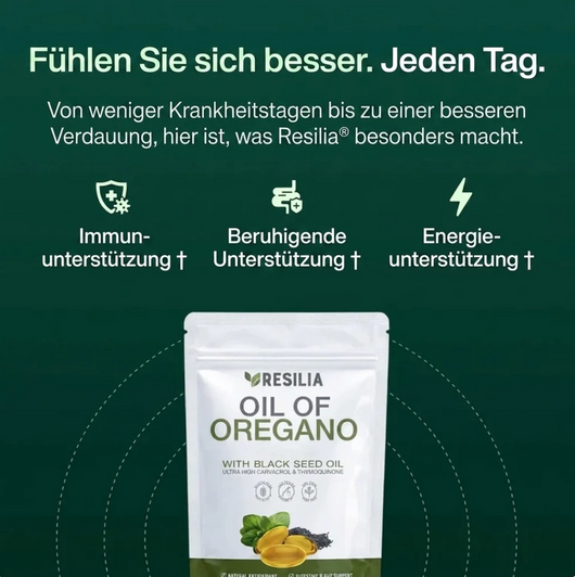 Avenora Resilia Oreganoöl Softgels