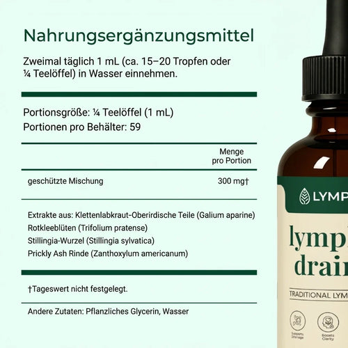 Lymphliebe® Lymphdrainage-Tropfen