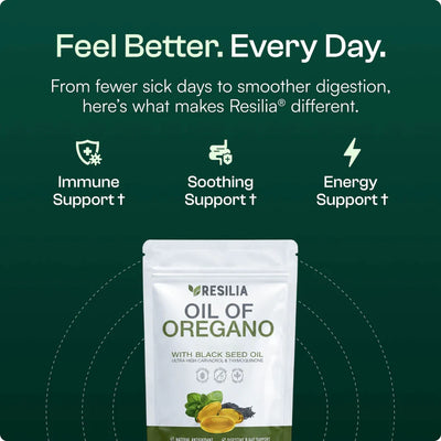 Resilia® Oil Of Oregano Softgels