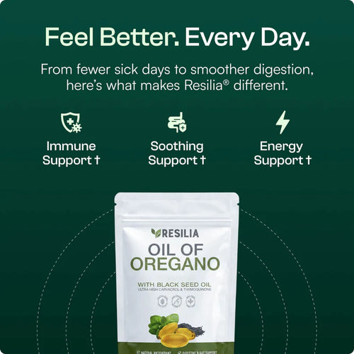 Resilia® Oil Of Oregano Softgels